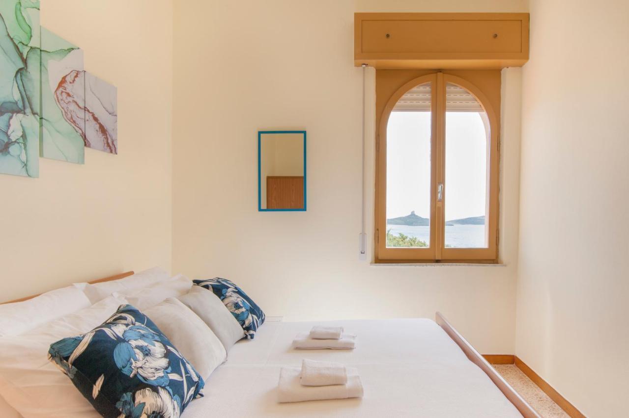 Villa Horus San Giovanni Sinis - Villa Sul Mare Con Grande Giardino Privato سان جيوفاني دي سينيس المظهر الخارجي الصورة